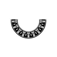 Stylized Archway, Classical Motif, Minimalist vector