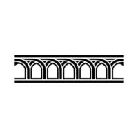 Art Deco Archway Border, Elegant Element, Arch vector