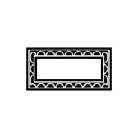 Geometric Frame, Minimalist, Elegant Outline, Abstract vector