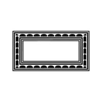 Geometric Frame, Minimalist, Modern Abstract, Minimalism vector
