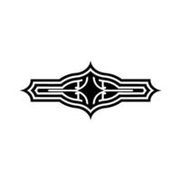 Art Deco Ornament, Geometric, Vintage Elegance, Stylized vector