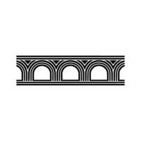 Geometric Archway, Minimalist, Linear Pattern, Arch vector