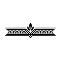 Elegant Celtic Ornament Border, Vintage Element vector