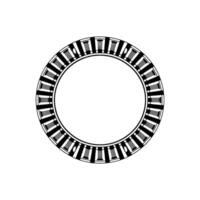 Geometric Frame, Minimalist, Circular Motif, Circle vector