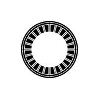 Geometric Circle Pattern, Minimalist, Minimalism vector