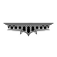 Art Deco Ornament, Elegant Border, Vintage - Stylized vector