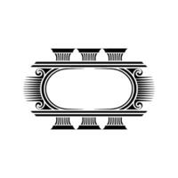 Elegant Classical Frame, Vintage, Decorative Border, Ornamentation vector