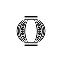 Elegant Oval Emblem, Classical, Minimalist vector