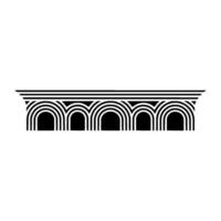 Art Deco Archway Geometric Ornamentation, Minimalist - Art deco vector