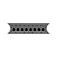 Geometric Archway, Minimalist, Architectural Detail - Arch vector