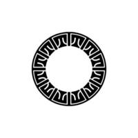 Geometric Circle Motif, Minimalist, Sacred Symbol vector