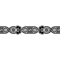 Intricate Celtic Border, Vintage, Decorative Element - Pattern vector