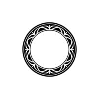 Intricate Ornamental Circle, Vintage Element, Ornament vector