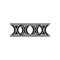 Geometric Celestial Emblem, Minimalist - Symmetry vector