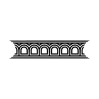 Art Deco Banding Ornament, Geometric, Elegant Border - Art deco vector