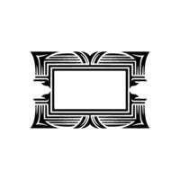 Art Deco Frame, Elegant Border, Vintage, Minimalist Style, Geometric - Art deco vector