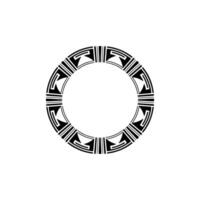 Geometric Circle Frame, Art Deco Style, Minimalist - Minimalism - Art deco vector
