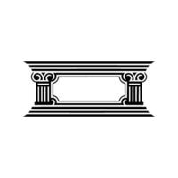 Geometric Classical Frame, Minimalist - Architecture vector