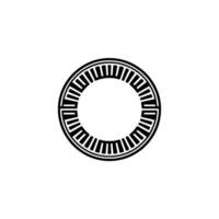 Minimalist Circular Progress Indicator, Modern - Circle vector