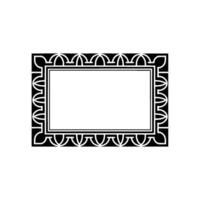 Art Deco Frame, Elegant Border, Vintage, Minimalist Composition - Geometric - Art deco vector