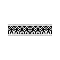 Art Deco Geometric Border, Elegant Element, Artdeco - Pattern vector