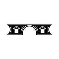 Art Deco Archway, Geometric, Minimalist - Art deco vector