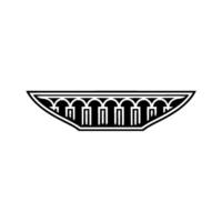 Art Deco Archway, Geometric Ornamentation, Vintage - Pattern - Art deco vector