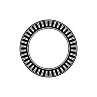 Geometric Circle Frame, Minimalist, Circular Motif, Pattern - Minimalism vector