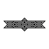 Geometric Deco Emblem, Modern Abstract, Geometry - Pattern vector