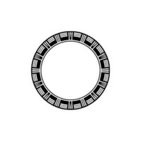 Geometric Circle Frame, Art Deco Style, Minimalist, Retro - Art deco vector