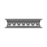 Art Deco Ornament Border, Geometric, Artdeco - Pattern vector