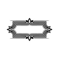 Art Deco Frame, Elegant Border, Vintage, Decorative Element, Geometric - Art deco vector