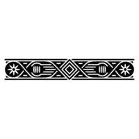Art Deco Geometric Border, Elegant Element - Ornament - Art deco vector