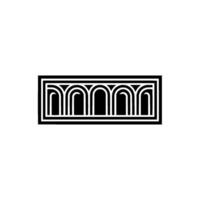 Geometric Archway, Minimalist, Modern Emblem, Minimalism - Abstract vector