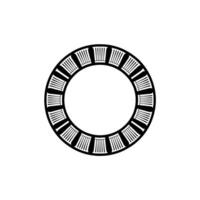 Circular Byzantine Motif, Minimalist vector