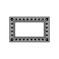 Geometric Frame, Subtle Gradient, Minimalist vector