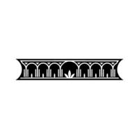 Art Deco Architectural Ornament, Geometric Border, Pattern - Art deco vector