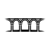Geometric Archway, Minimalist, Architectural Emblem - Arch vector