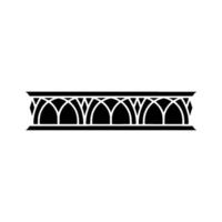 Art Deco Archway Border, Geometric Ornamentation, Pattern - Art deco vector