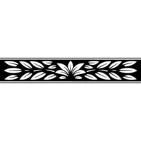 Elegant Laurel Wreath Border, Vintage vector