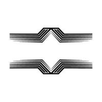 Dynamic Divider, Geometric, Modern Abstract vector