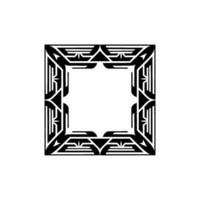Geometric Deco Frame, Elegant Border, Art Deco - Pattern vector