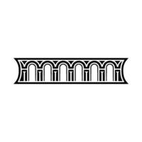 Art Deco Ornament, Geometric, Minimalist Style vector