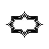 Geometric Ornament Border, Minimalist - Abstract vector