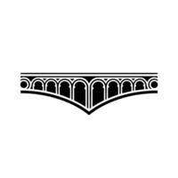 Gothic Arch Ornament, Vintage Element - Decorative vector