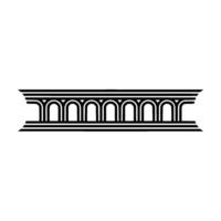 Art Deco Archway, Geometric Ornamentation, Minimalist - Linear - Art deco vector