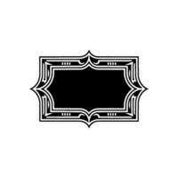 Art Deco Frame, Elegant Border, Vintage, Minimalist, Retro - Art deco vector