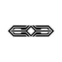 Geometric Arrowhead Emblem, Modern Abstract - Arrow - Geometry vector