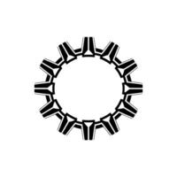Geometric Radial Symmetry, Minimalist vector