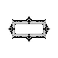 Art Deco Frame, Geometric Ornamentation, Vintage Elegance - Border - Art deco vector